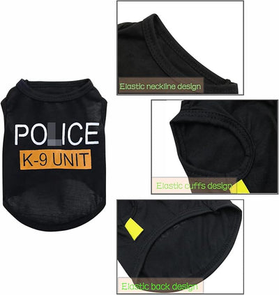 2Pack Dog Clothes for Small Dog Boy Puppy Shirt for Chihuahua Yorkies Summer Pet Dog Cat Breathable Comfortable Cute Vest Apparel