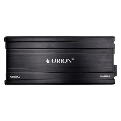 Orion Cobalt Series CBA4500.4 High Efficiency 4-Channel Class A/B Amplifier for Car Audio Stereo - 4500W Max, 600W RMS, 2/4 Ohm Stable, Adjustable Low/High Pass, Bass Boost, MOSFET Power Supply