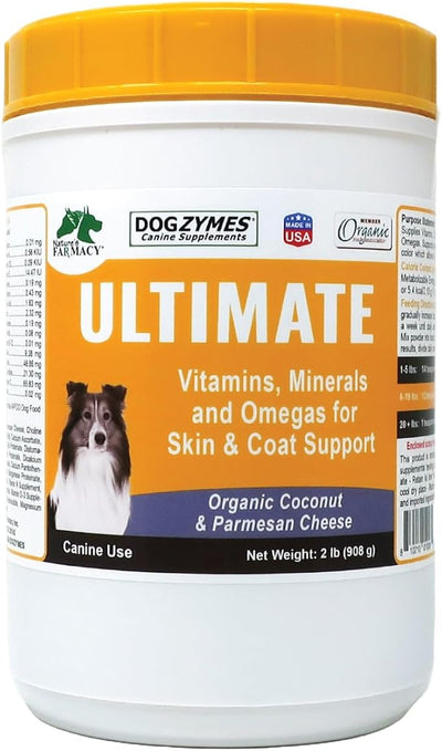 Dogzymes Ultimate Skin and Coat with Algal Oil and Organic Coconut (2 Pound)
