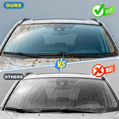 HRSNO® Wiper Blades: 3-Pack Windshield Wipers for Honda HR-V 2023-2025 - All-Season Beam Design-Quiet Streak-Free-Exact Fit Replacement for Honda Cars (26"/17"/12")