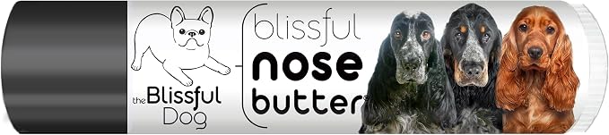 English Cocker Spaniel Unscented Nose Butter - Dog Nose Butter, 0.15 Ounce