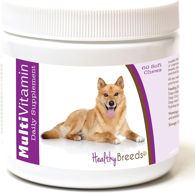 Healthy Breeds Finnish Spitz Multi-Vitamin Soft Chews 60 Count