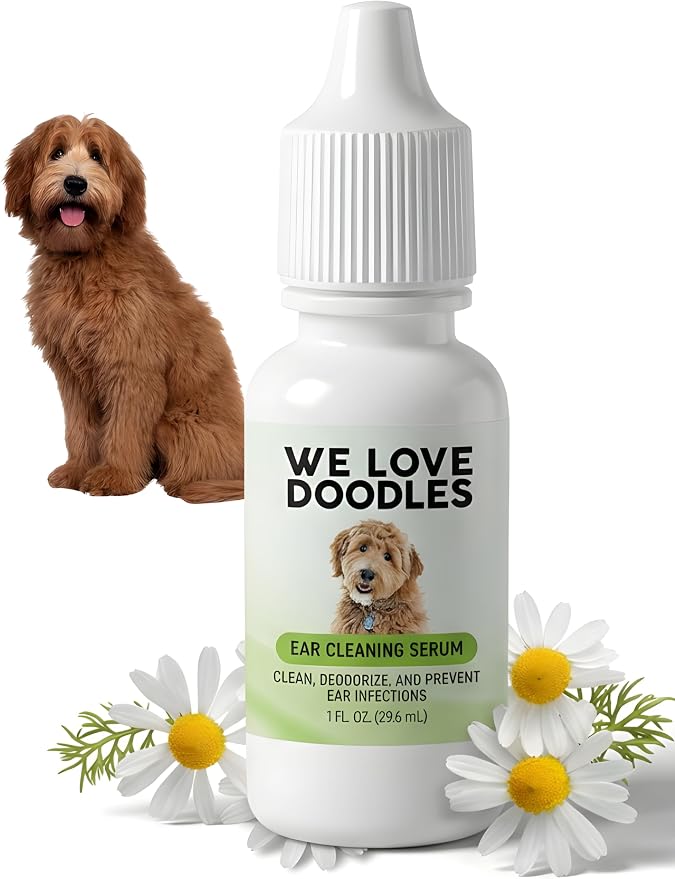 Dog Ear Serum | Eco-Friendly Ingredients | Made in The USA | Ear Drops for Dogs | Pet Wash Solution Ear Cleanser