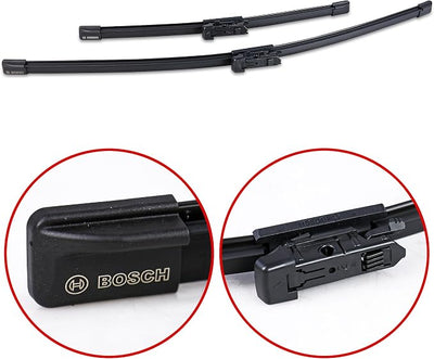 Bosch Wiper Blade Aerotwin A292S, Length: 600mm/380mm – Set of Front Wiper Blades - Only for Left-Hand Drive (EU)