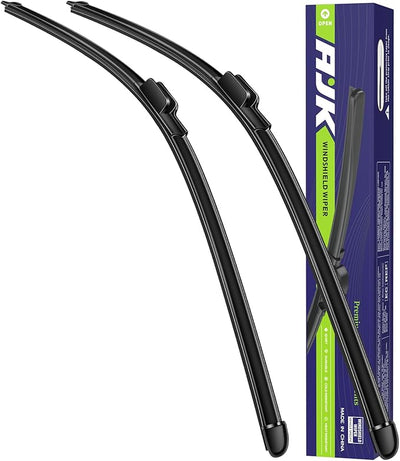 AJK Wiper Blades for Mazda 3 2019-2026 | 26"+17", Premium All Season, Front, 2-Piece