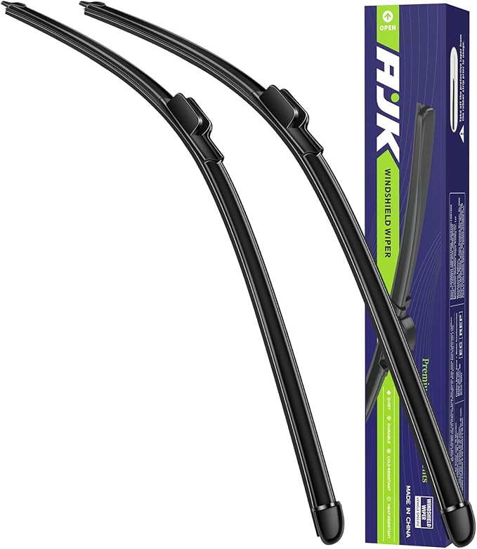 AJK Wiper Blades for Mazda 3 2019-2026 | 26"+17", Premium All Season, Front, 2-Piece