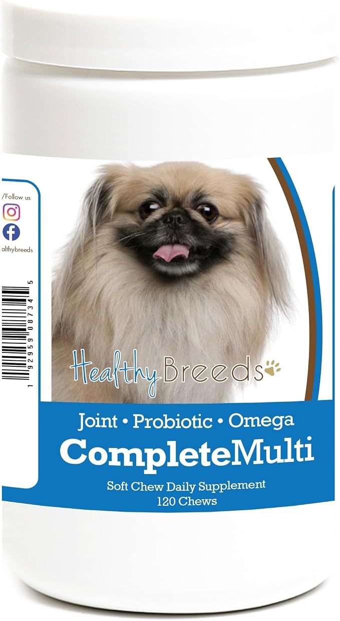 Pekingese All in One Multivitamin Soft Chew 120 Count