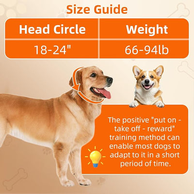 Dog Ear Muffs Noise Protection: Elastic Ear Wrap for Calming - Anxiety Relief Dog No Flap Ear Wrap - Waterproof Ear Covers for Bathing Swimming