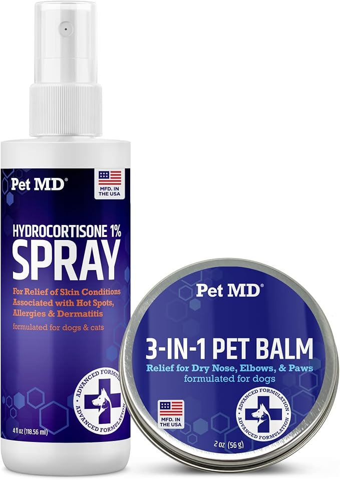 Hydrocortisone Spray & 3-in-1 Pet Balm
