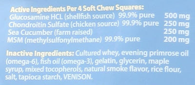 ARK NATURALS, Pet Sea Mobility Venison Jerky, 9 Ounce