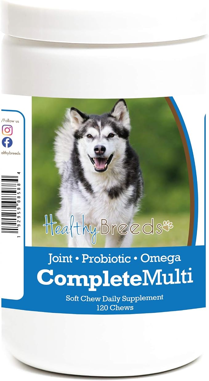 Alaskan Malamute All in One Multivitamin Soft Chew 120 Count