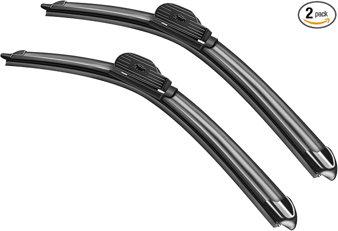 Windshield wiper baldes, 24" + 18" Front Window Wiper Blades Model: 18O13B (set of 2)