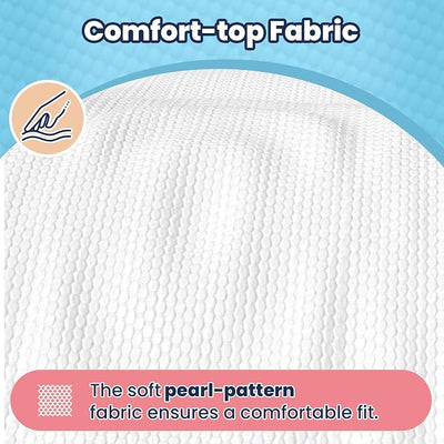 Dog Diapers Male, X-Small 50 Ct, Super Absorbent Male Dog Wraps with Wetness Indicator, Soft Pearl Weave Non-Woven Fabric, Breathable Belly Bands for Male Dogs, Fit for Chihuahua, Yorkshire