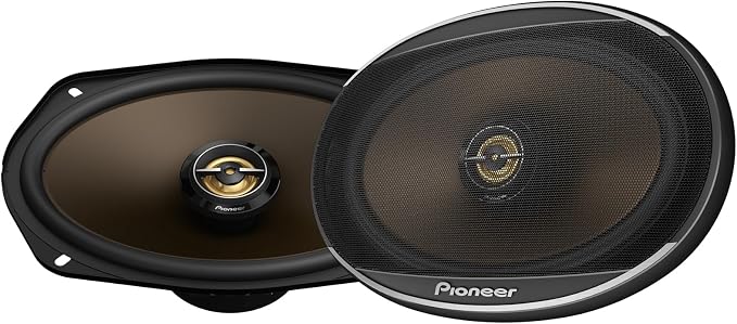 A-Series MAX TS-A693FH 6” x 9” 2-Way Speakers (Pair) – 450W Max, Balanced Sound + Smooth Treble, Enhanced Bass, Ideal Factory Upgrade, Installation Adaptors Included