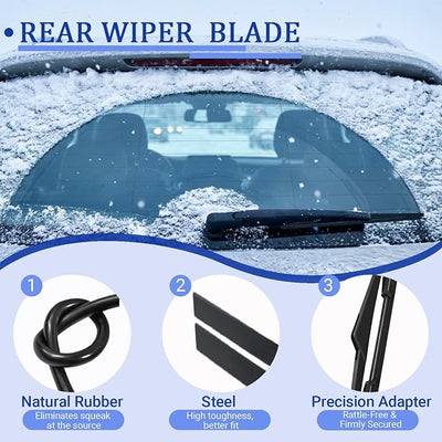 KAIYI 11" Rear Wiper Blade Compatible with Hyundai Kona 2024 2025