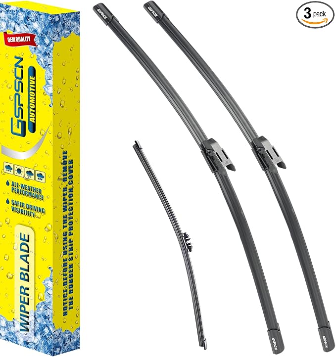 GSPSCN 3 Wipers Replacement for Mini Cooper Countryman 2023 2022 2021 2020 2019 2018 2017 Original Equipment Windshield Wiper Blades 23"+21"+10" (set of 3)