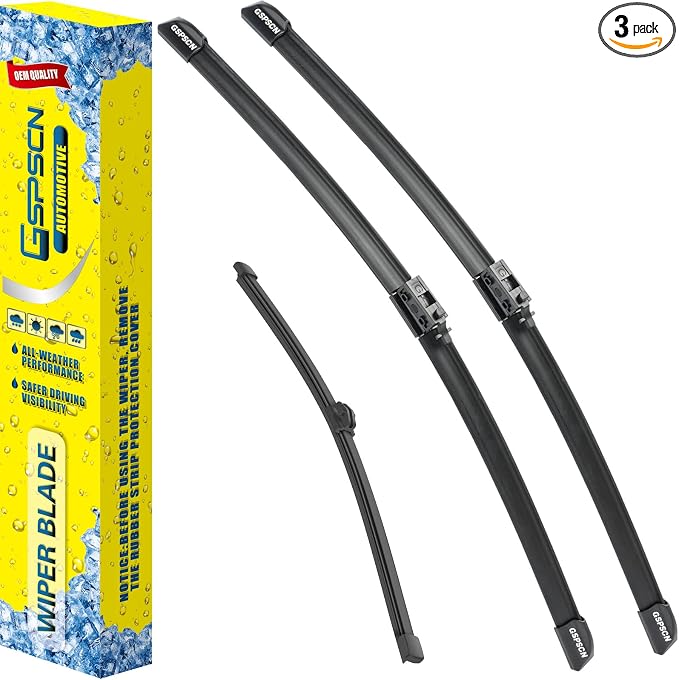 GSPSCN 3 Wipers For Mercedes-Benz GLE350 / GLE450 / GLE580 2020 2021 2022 2023 ，Original Equipment Windshield Wiper Blades Set 26"+22"+13"(Set of 3)