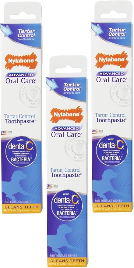 Dental Advanced Oral Care Tartar Control Toothpaste (Pack of 3)