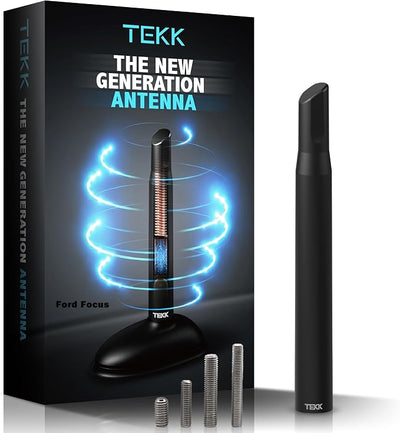 Tekk Short Antenna Compatible with 2000-2018 Ford Focus/Designed for Optimized FM/AM Reception / 4.8 Inches