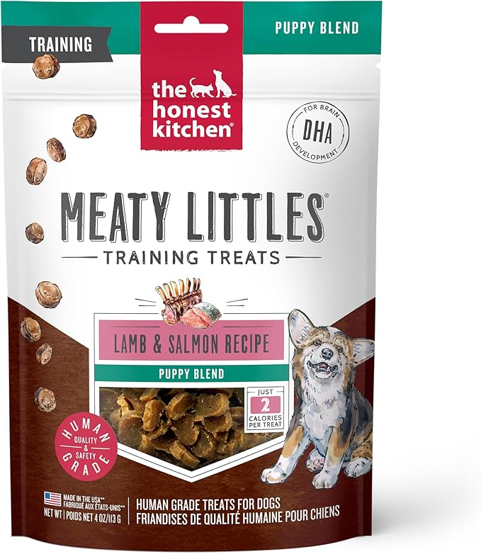 Meaty Littles: Lamb & Salmon Puppy Recipe, 4 oz Bag