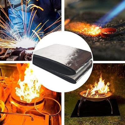 Car Battery Insulation Cover, Fireproof Car Battery Insulation Cover | Heat Shield Batteries Protective Blanket Cover