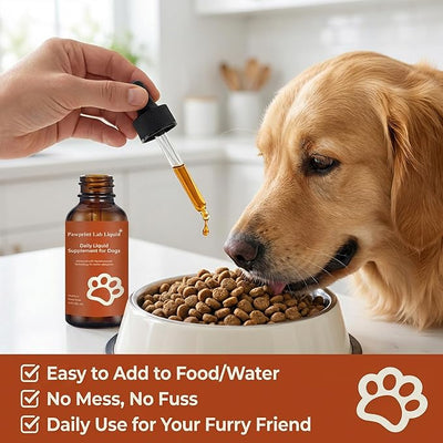 Dog Supplement,Supports Joint Health, Vitality & Healthy Aging,Easy to Give Every Day,Better Absorption-2 fl oz