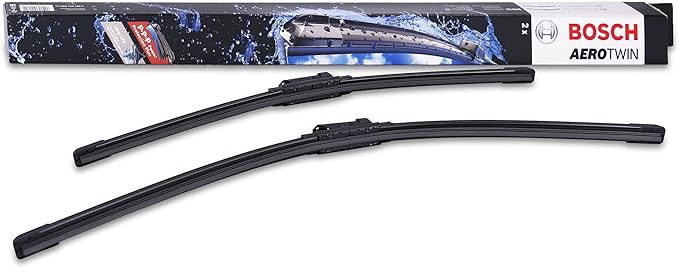 BOSCH 3397007620 AeroTwin Wiper Blade Combo Pack - Set of 2 (24" & 19") | Driver and Passenger Side Original Equipment Replacement Blades