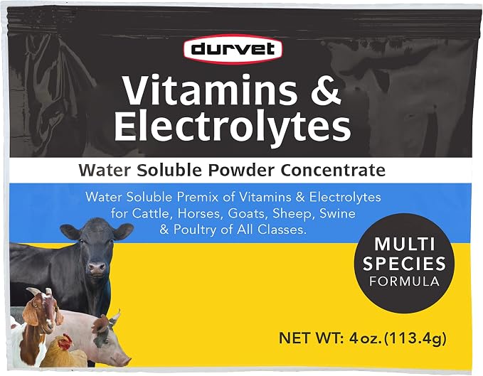 Vitamins & Electrolytes Conc, 4 oz (113.4g)
