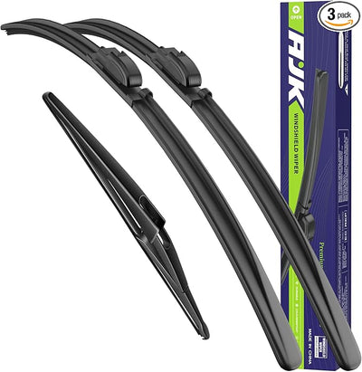 AJK Wiper Blades for Hyundai Elantra GT 2018-2020 | 2-Piece, All Weather, OEM Quality