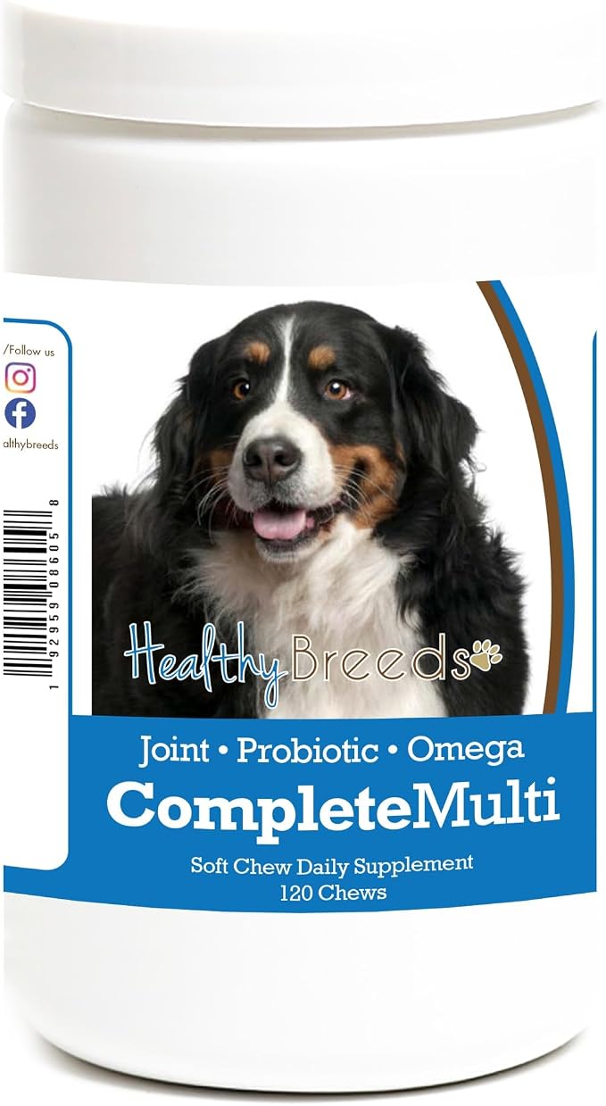 Bernese Mountain Dog All in One Multivitamin Soft Chew 120 Count