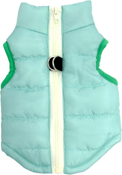 Winter Waterproof Windproof Vest Coat for Small Medium Dogs - Warm Jacket for Cold Weather (Not Suitable for Big Dogs) X-Green L