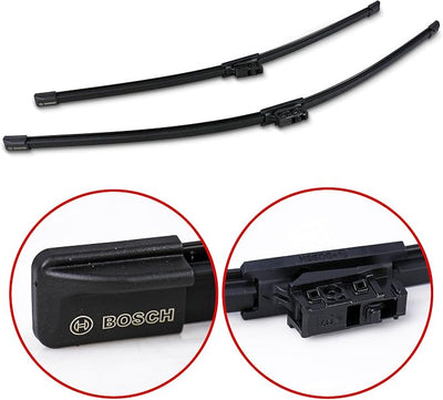 BOSCH 3397014832 AeroTwin Wiper Blade Combo Pack - Set of 2 (26" & 22") | Driver and Passenger Side Original Equipment Replacement Blades