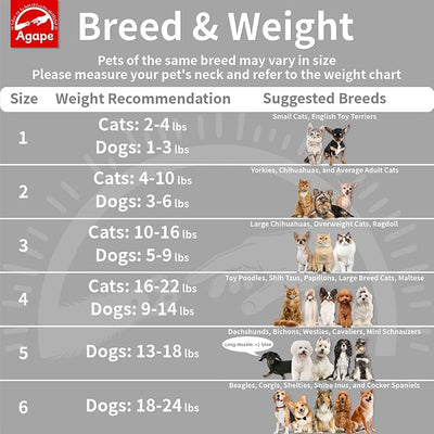 Agape Soft Dog Cone for Small Dogs & Cats, Recovery Collar to Stop Licking | Comfy E Collar Alternative for Puppies, Adjustable Cloth Cone After Surgery, Protective Neck Cone for Kittens, Washable