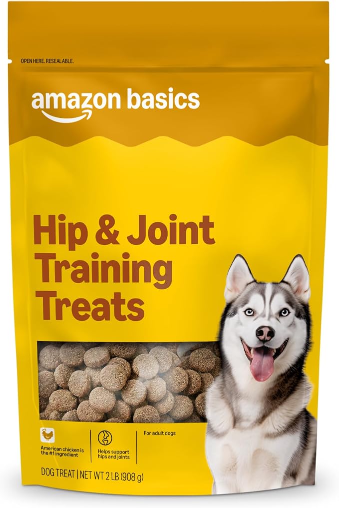 Chicken Flavor Hip & Joint Training Treats for Dogs, 2 lb. Bag (32 oz) (Previously Wag)