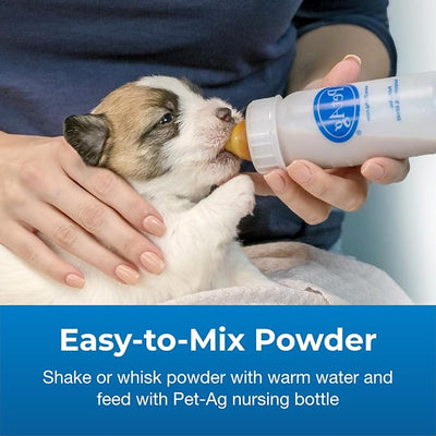 PetAg Goat’s Milk Esbilac Powder - 5 lb - Powdered Puppy Formula with Prebiotics, Probiotics & Vitamins for Puppies Newborn to Six Weeks Old - for Sensitive Digestive Systems