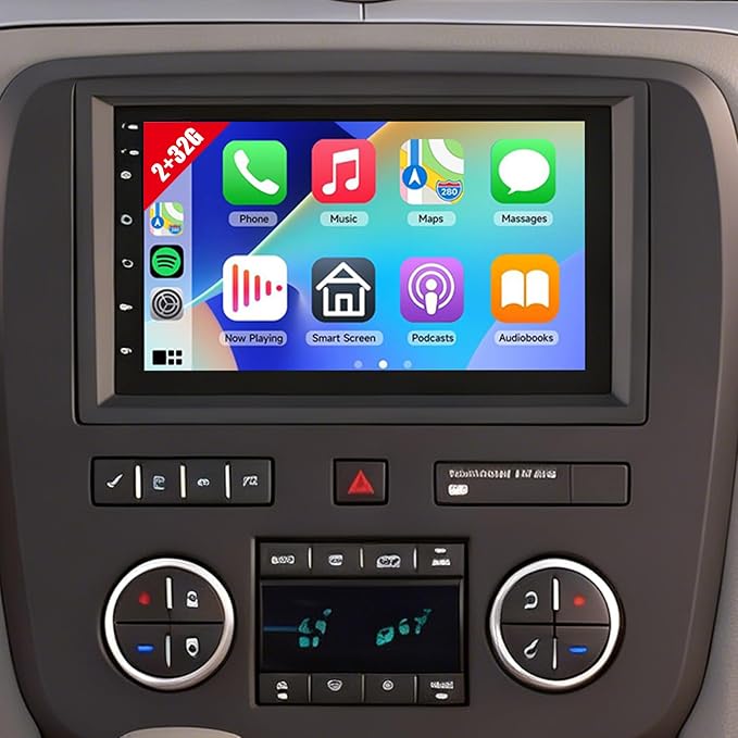Android 13 Car Stereo Radio for Buick Enclave 2008-2012 with Wireless CarPlay & Android Auto, 8" IPS Touch Carplay Screen for Car, Bluetooth/WiFi/GPS/SWC/Mirror Link/Split Screen 2+32G