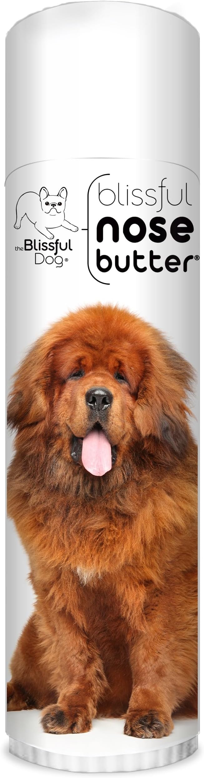 Tibetan Mastiff Nose Butter for Dry, Cracked Skin, Lick-Safe Dog Nose Balm with Moisturizing Shea Butter, Almond, Olive, and Essential Oils, Pet Supplies, Uncented, 0.50 oz.