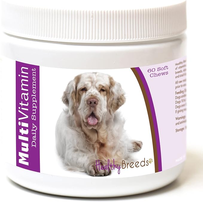 Clumber Spaniel Multi-Vitamin Soft Chews 60 Count