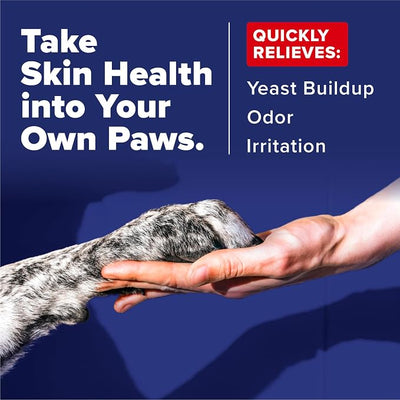 OxyMed Dog Paw Cleaner, No Rinse Foaming Cleanser, Relieves Dry Itchy Paws, Safe for Cats, 7 oz