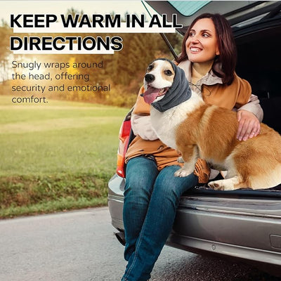 Dog Head Ear Warp Relief Ear Muffs Noise Protection