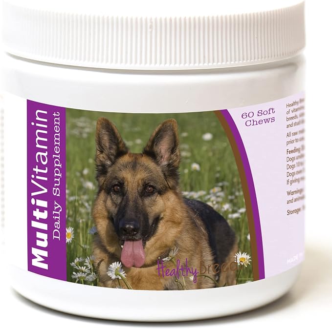 German Shepherd Multi-Vitamin Soft Chews 60 Count