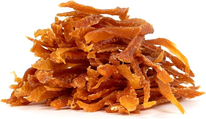 Chicken Jerky Dog Treats - Grain Free High Protein Chicken Strips for Small & Medium Dogs, Natural Training Treats & Healthy Rewards, Easy to Digest, 10.58 oz (Pack of 1)