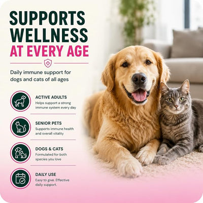 VetriScience DMG Immunity Health Easy-Dose Liquid, Immune Support Supplement for Dogs and Cats, Hypoallergenic, Support Performance, Stamina, Immune Response, (Dimethylglycine), 114 ml
