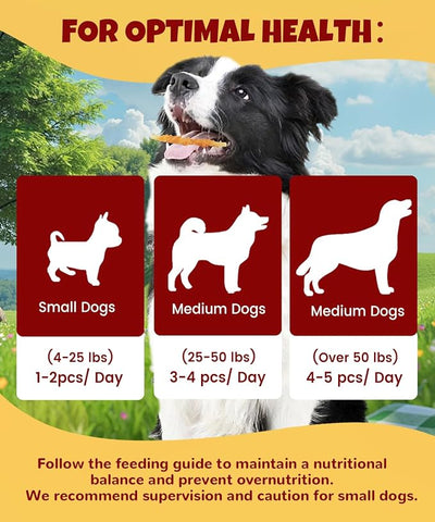 Chicken Wrapped Cod Sticks Dog Treats High Protein Fish & Chicken Jerky Rawhide Free Healthy Dog SnacksRich in Omega-3 Natural Training Treats for All Breeds 10.6 oz