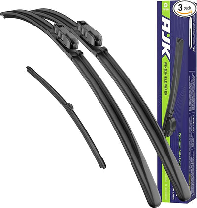 Front and Rear Wipers for BMW X1 2023-2026 | Original Equipment Replacement Back Window Windshield Wipers, Vehicle Specific Fit, Pack of 3