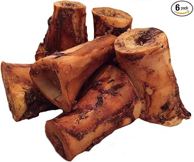 K9 Connoisseur Beef Marrow Dog Bones Long Lasting for Aggressive Chewers - USA Made Single Ingredient Dynamo Bone for Small and Medium Dogs Upto 50 Pounds - 6 Pack