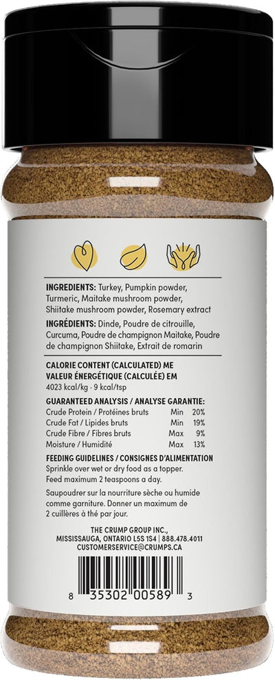 Crumps Naturals Turkey + Superfood Golds 3.88oz