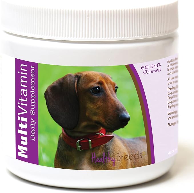 Dachshund Multi-Vitamin Soft Chews 60 Count