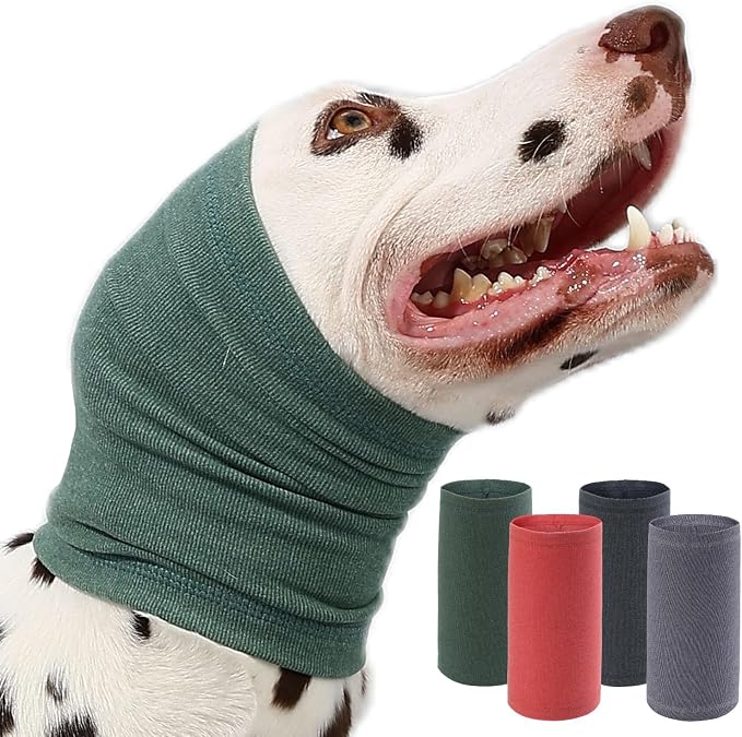 Dog Ear Muffs Warp Anxiety Relief/Noise Protection - Grooming - Thunder - Fireworks