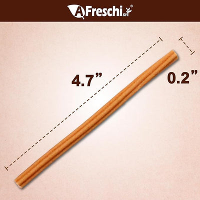 AFreschi Natural Turkey Dog Treats, Beta-Carotene Stick, 16 oz | All-natural training snacks, USA-sourced turkey, easily digestible, beta-carotene stick, 16 oz